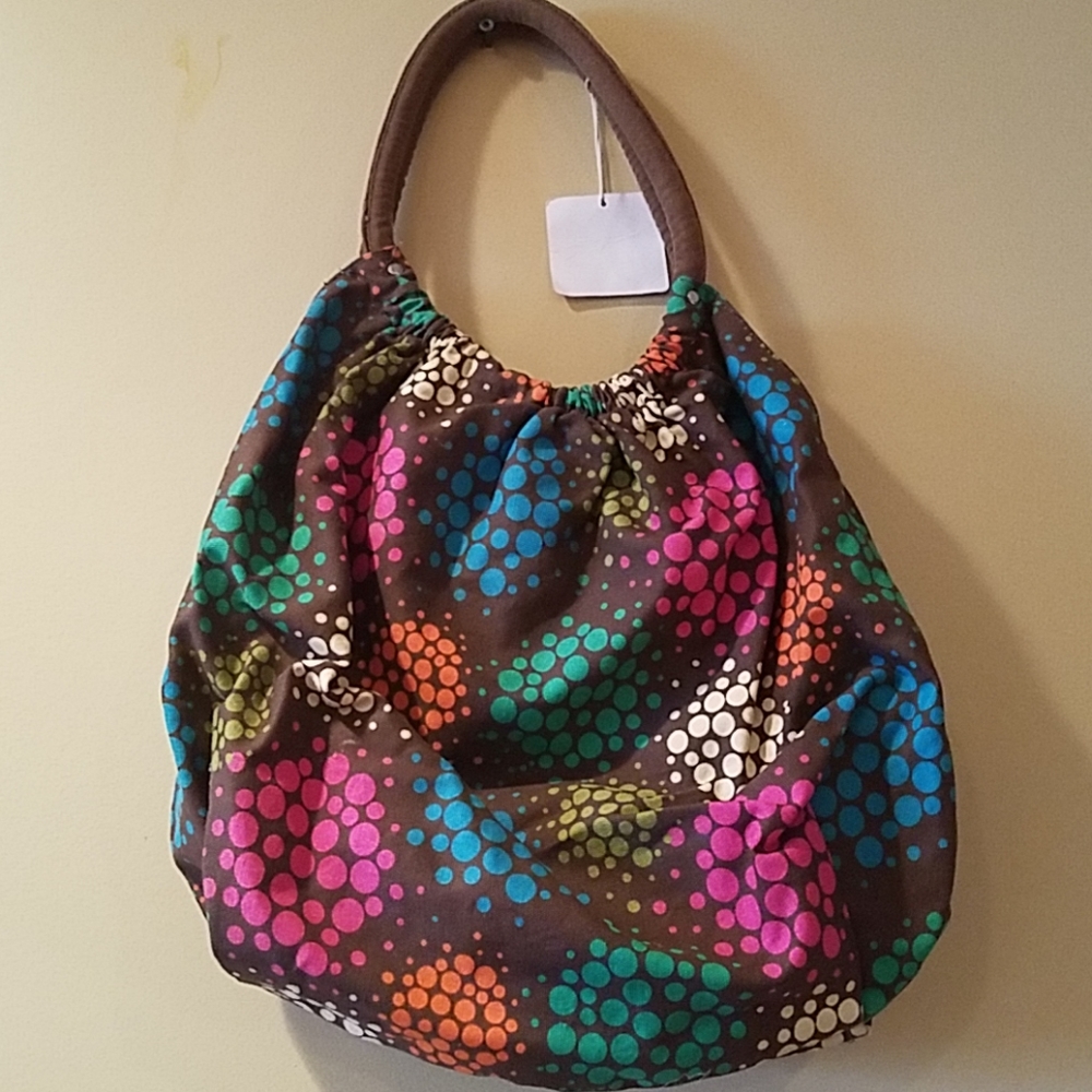 Multicolored large Tote Bag